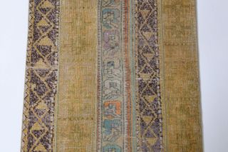 Vintage Patchwork Runner Rug - Thumbnail