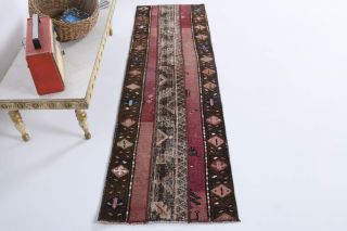 Vintage Patchwork Runner Rug - Thumbnail