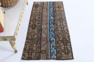 Vintage Patchwork Small Rug - Thumbnail