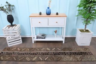 Vintage Patchwork Runner Rug - Thumbnail