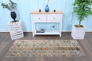 Vintage Patchwork Runner Rug - Thumbnail