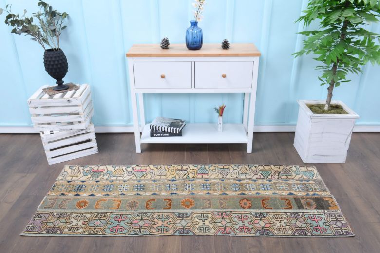 Vintage Patchwork Runner Rug