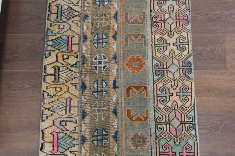 Vintage Patchwork Runner Rug