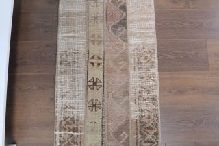 Vintage Patchwork Runner Rug - Thumbnail