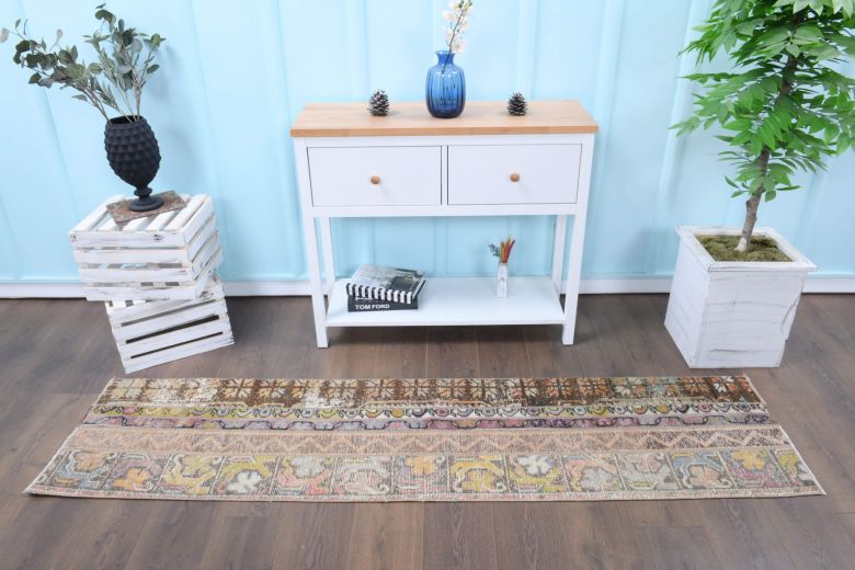 Vintage Patchwork Runner Rug