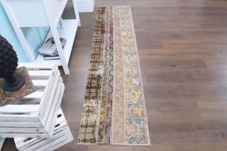 Vintage Patchwork Runner Rug - Thumbnail