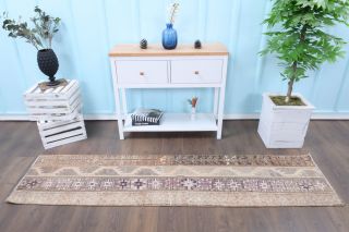 Vintage Patchwork Runner Rug - Thumbnail