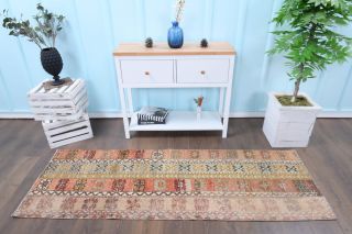 Vintage Patchwork Runner Rug - Thumbnail