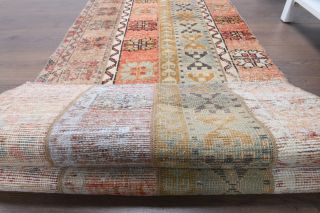 Vintage Patchwork Runner Rug - Thumbnail