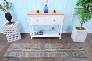 Vintage Patchwork Runner Rug - Thumbnail