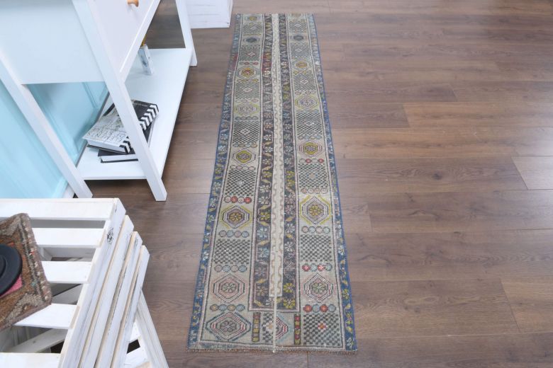 Vintage Patchwork Runner Rug