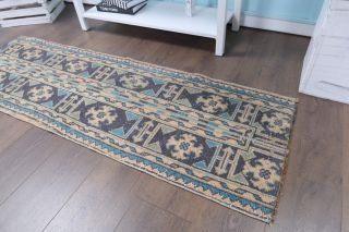 Vintage Patchwork Runner Rug - Thumbnail