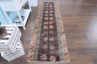 Vintage Patchwork Runner Rug - Thumbnail