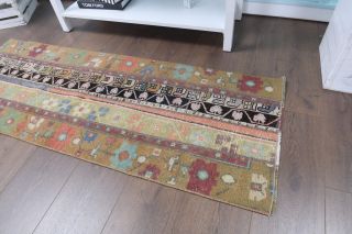 Vintage Patchwork Runner Rug - Thumbnail