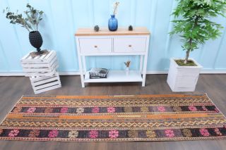 Vintage Patchwork Runner Rug - Thumbnail