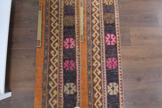 Vintage Patchwork Runner Rug - Thumbnail