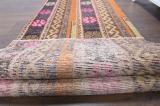 Vintage Patchwork Runner Rug - Thumbnail