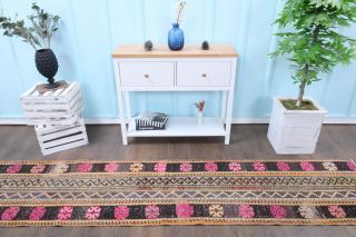 Vintage Patchwork Runner Rug - Thumbnail