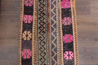 Vintage Patchwork Runner Rug - Thumbnail