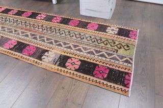 Vintage Patchwork Runner Rug - Thumbnail