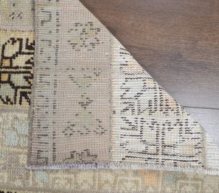 Vintage Patchwork Runner Rug - Thumbnail