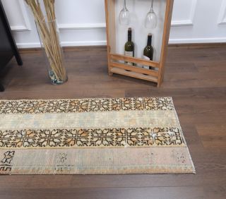 Vintage Patchwork Runner Rug - Thumbnail