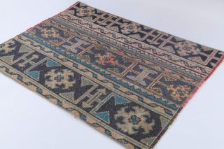 Vintage Patchwork Small Rug - Thumbnail