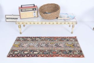 Vintage Patchwork Small Rug - Thumbnail