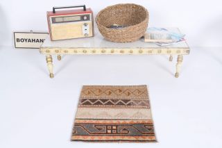 Vintage Patchwork Small Rug - Thumbnail