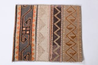 Vintage Patchwork Small Rug - Thumbnail