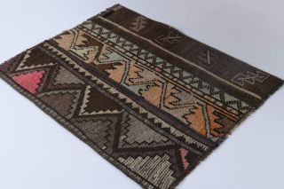 Vintage Patchwork Small Rug - Thumbnail