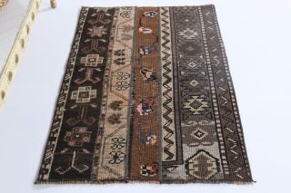 Vintage Patchwork Small Rug - Thumbnail