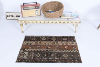 Vintage Patchwork Small Rug - Thumbnail