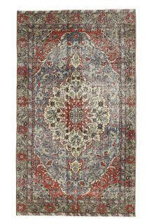 Persian Small Area Rug - 1960s - - Thumbnail