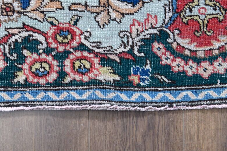 Vintage Persian Handmade Wool Rug