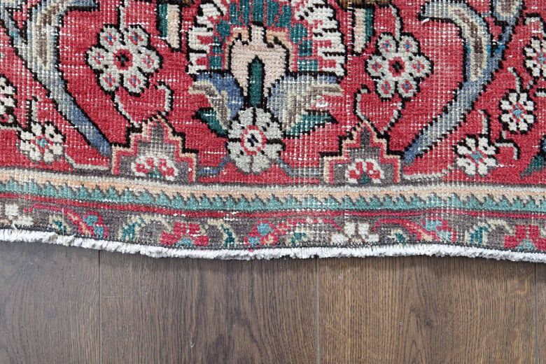 Vintage Persian Handmade Wool Rug