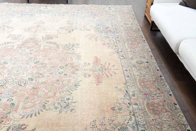 Vintage Persian Handmade Wool Rug