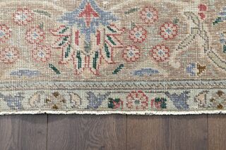 Vintage Persian Handmade Wool Rug - Thumbnail