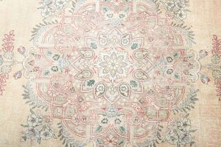 Vintage Persian Handmade Wool Rug - Thumbnail