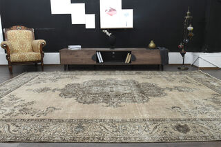 Unique Woven Vintage Persian Area Rug - Thumbnail
