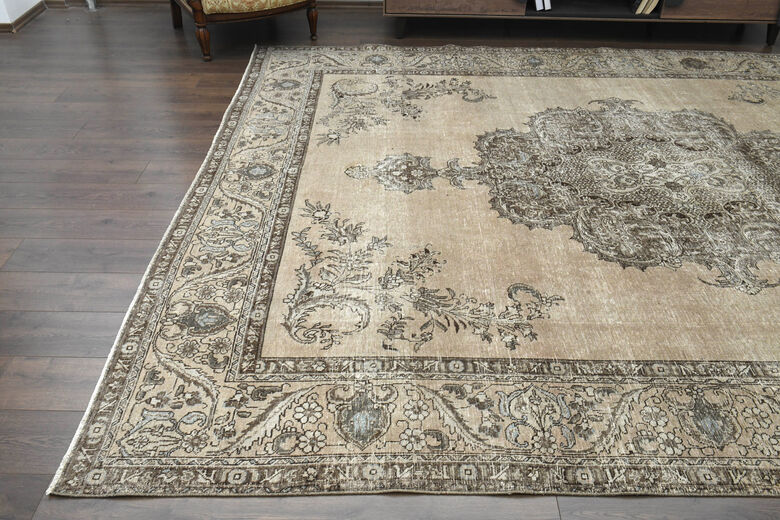 Unique Woven Vintage Persian Area Rug
