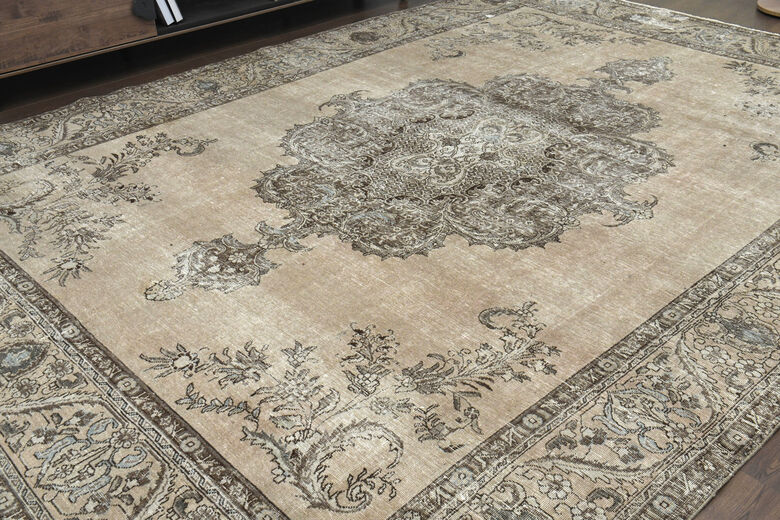 Unique Woven Vintage Persian Area Rug