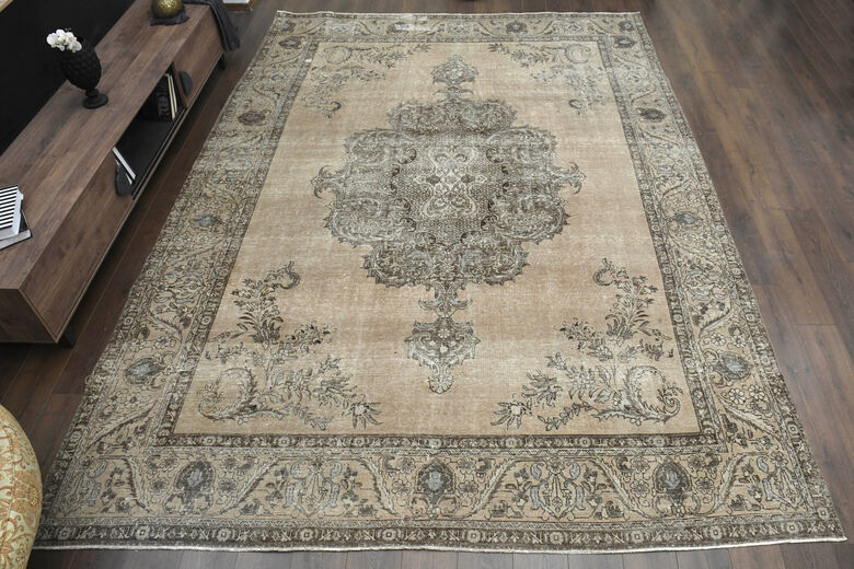 Unique Woven Vintage Persian Area Rug
