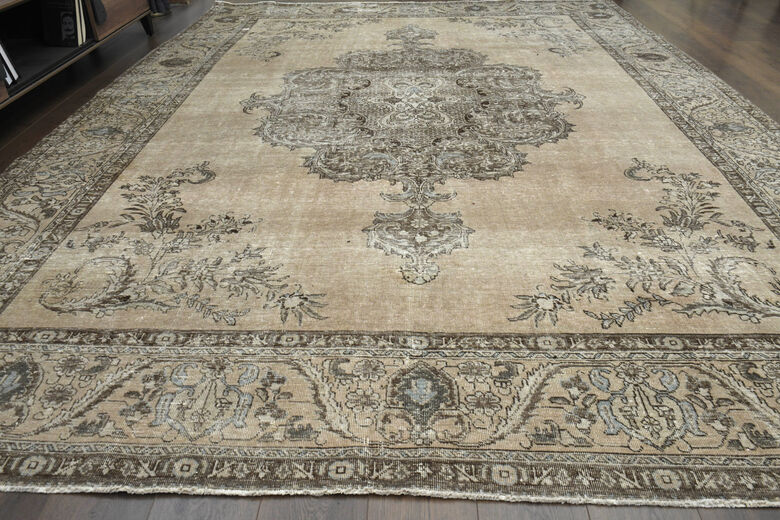 Unique Woven Vintage Persian Area Rug