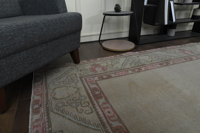 One of a Kind Vintage Persian Area Rug