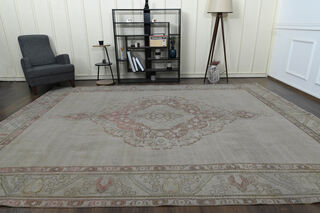One of a Kind Vintage Persian Area Rug - Thumbnail