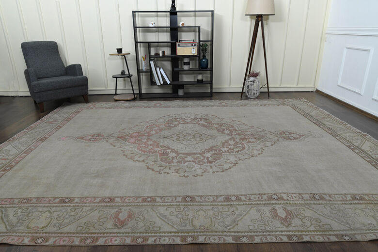 One of a Kind Vintage Persian Area Rug