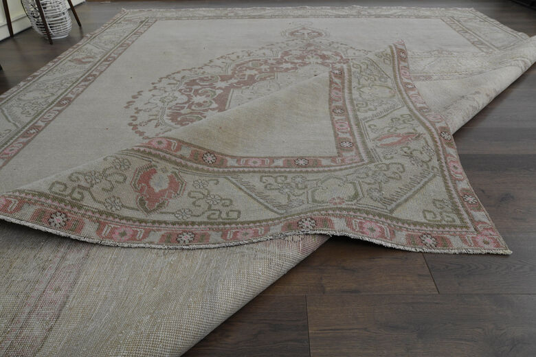 One of a Kind Vintage Persian Area Rug