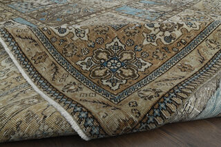 Animal Print Handmade Persian Area Rug - Thumbnail