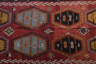 Wide Traditional Vintage Rug - Thumbnail